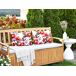 Beliani Cojín de jardín LANROSSO 40x60 Beliani Cojín de jardín LANROSSO 40x60 Blanco