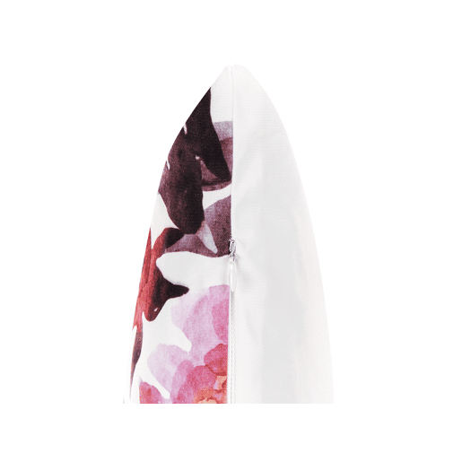 Conjunto de 2 almofadas de jardim LANROSSO Padrão floral 40 x 60 cm Rosa