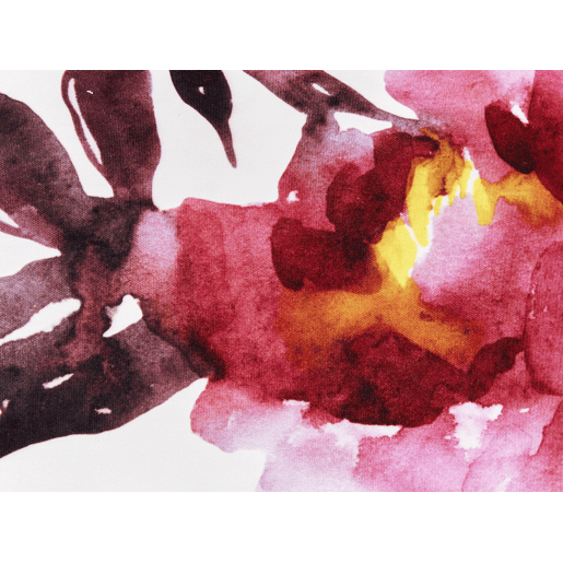 Conjunto de 2 almofadas de jardim LANROSSO Padrão floral 40 x 60 cm Rosa