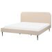 Beliani Cama Bouclé FLAYAT 193x215 Beliani Cama Bouclé FLAYAT 193x215 Beige