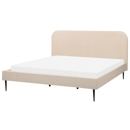 Beliani Cama Bouclé FLAYAT Beliani Cama Bouclé FLAYAT