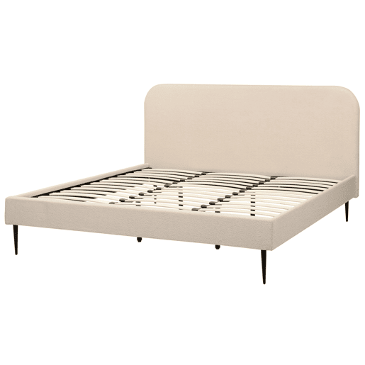 Beliani Cama Bouclé FLAYAT Beliani Cama Bouclé FLAYAT