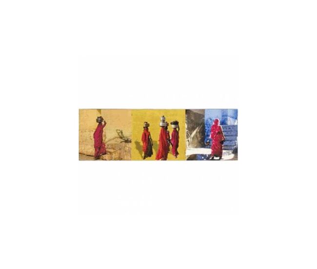 Cuadro long mujer yellow