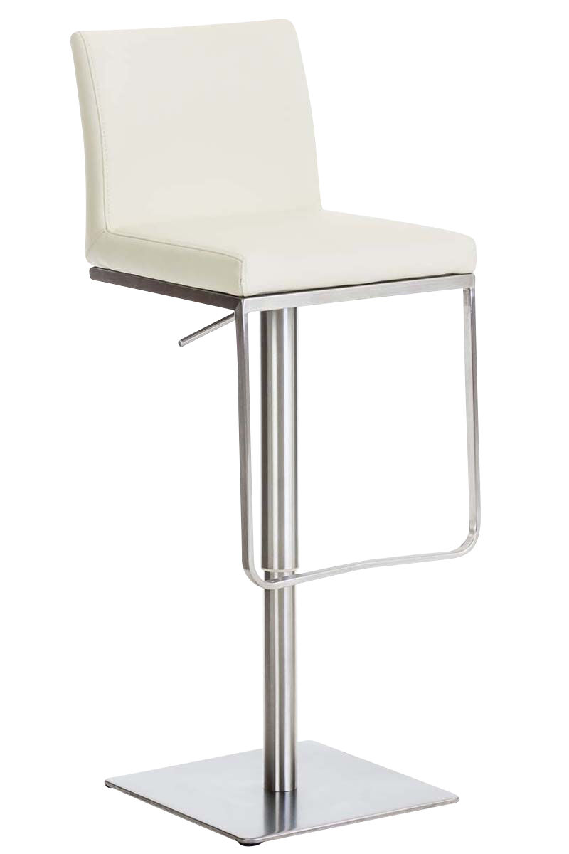 Taburete panama en cuero sintético fino 44x42x86-109 cm
