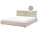 Beliani Cama de agua Pana VINAY 196x233 Beliani Cama de agua Pana VINAY 196x233 Beige