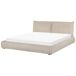Beliani Cama de agua Pana VINAY 196x233 Beliani Cama de agua Pana VINAY 196x233 Beige