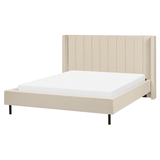 Beliani Cama Bouclé VILLETTE Beliani Cama Bouclé VILLETTE