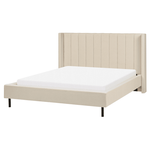 Beliani Cama Bouclé VILLETTE Beliani Cama Bouclé VILLETTE