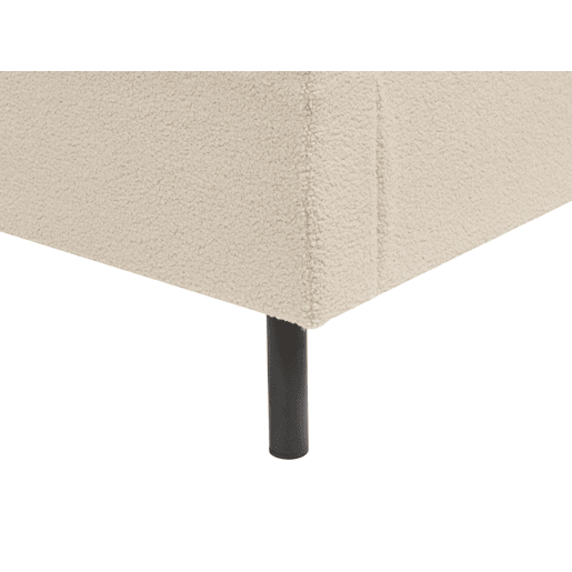Beliani Cama Bouclé VILLETTE Beliani Cama Bouclé VILLETTE