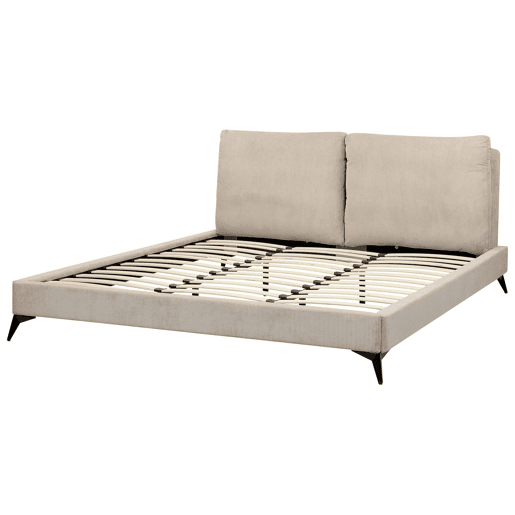 Cama Bombazine MELLE 180 x 200 cm Taupe