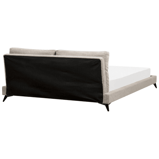 Cama Bombazine MELLE 180 x 200 cm Taupe