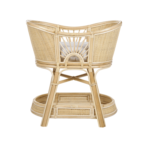 Berço Rattan LAGRASSE 50 x 70 cm Natural