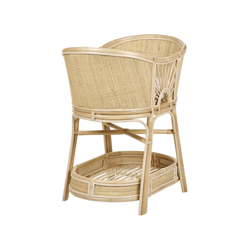 Berço Rattan LAGRASSE 50 x 70 cm Natural