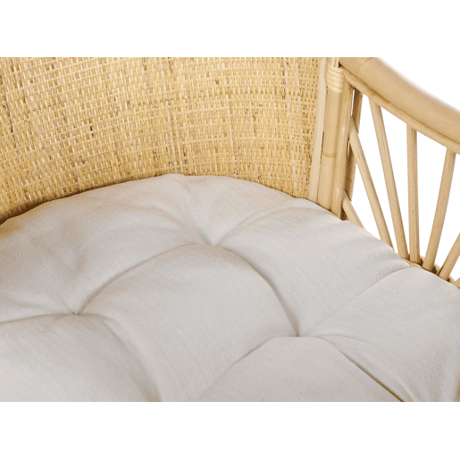 Berço Rattan LAGRASSE 50 x 70 cm Natural