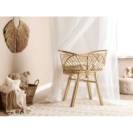Berço Rattan GRUISSAN 50 x 70 cm Natural