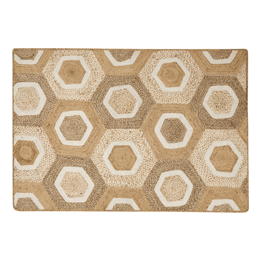 Tapete BASOREN Creme 160 x 230 cm Juta