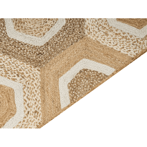 Tapete BASOREN Creme 160 x 230 cm Juta