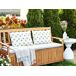 Beliani Cojín de jardín CUNEO 60x40 Beliani Cojín de jardín CUNEO 60x40 Verde