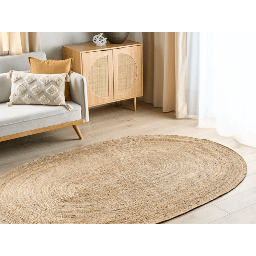 Tapete DEMIRCI Creme 160 x 230 cm Juta