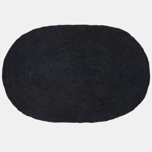 Tapete DEMIRCI Preto 160 x 230 cm Juta