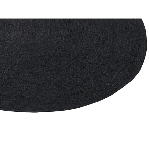 Tapete DEMIRCI Preto 160 x 230 cm Juta