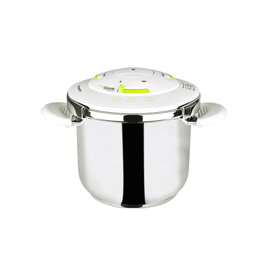 Panela de pressão 22 cm 6,5 L LIFECOOK aço inoxidável