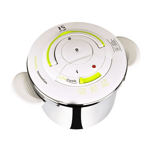 Panela de pressão 22 cm 6,5 L LIFECOOK aço inoxidável