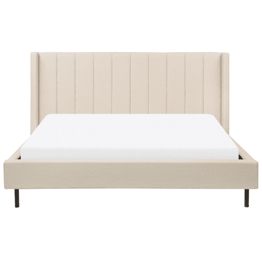 Beliani Cama Bouclé VILLETTE Beliani Cama Bouclé VILLETTE