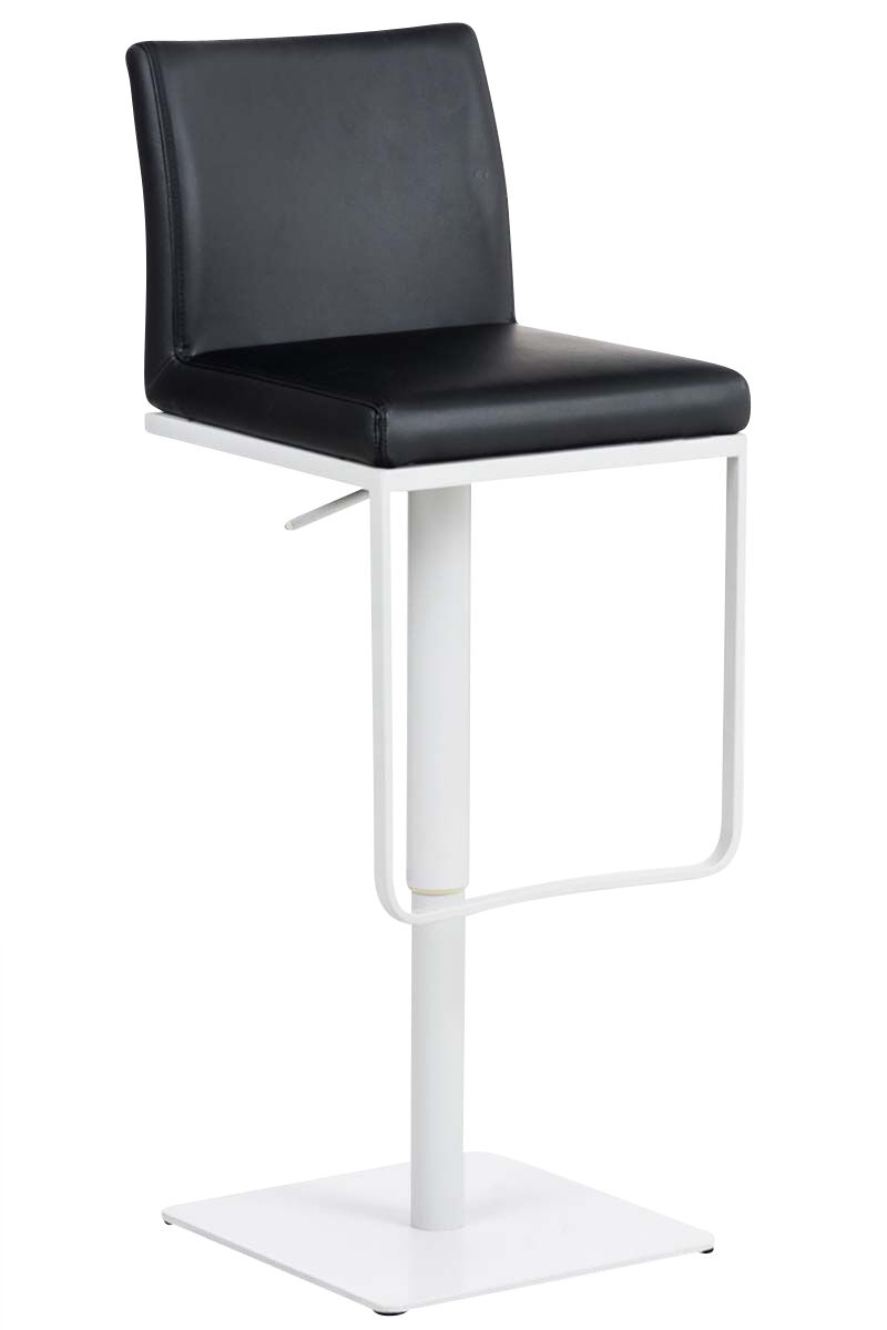 Taburete panama en cuero sintético fino 44x42x86-109 cm
