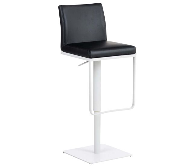 Taburete panama en cuero sintético fino 44x42x86-109 cm