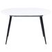 Beliani Mesa de comedor extensible STAVERTON Beliani Mesa de comedor extensible STAVERTON Blanco