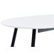 Beliani Mesa de comedor extensible STAVERTON Beliani Mesa de comedor extensible STAVERTON Blanco