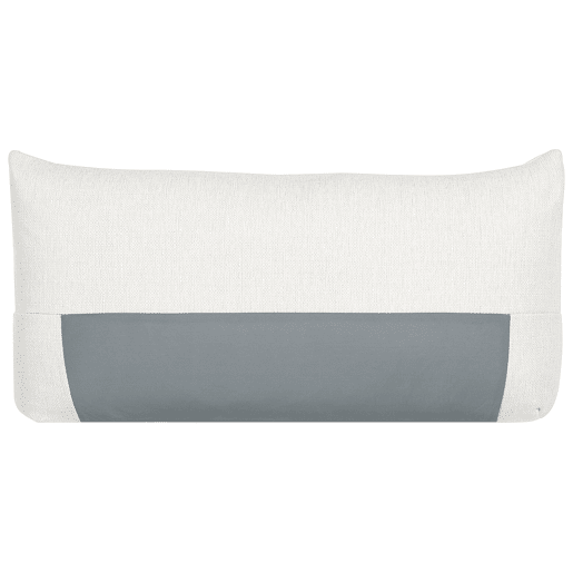 Sofá LUVOS Tecido Branco creme 3 lugares