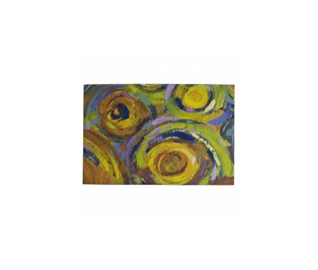 Cuadro abstracto yellow