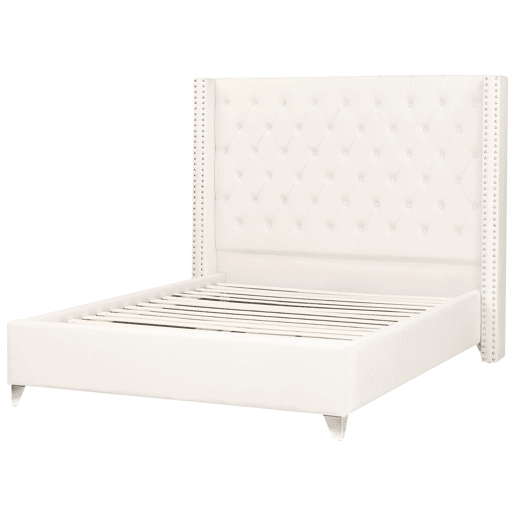 Beliani Cama Veludo LUBBON Beliani Cama Veludo LUBBON