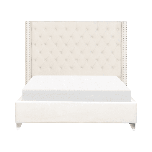 Beliani Cama Veludo LUBBON Beliani Cama Veludo LUBBON
