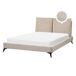Beliani Cama Pana MELLE 155x240 Beliani Cama Pana MELLE 155x240 Beige