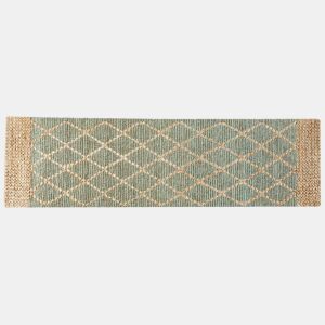Tapete TELLIKAYA Verde 80 x 300 cm Juta