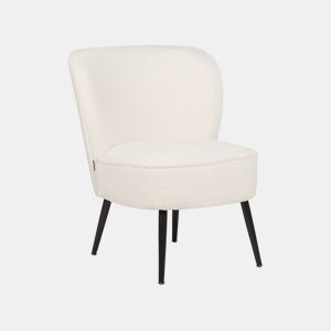 Poltrona VOSS Bouclé Branco
