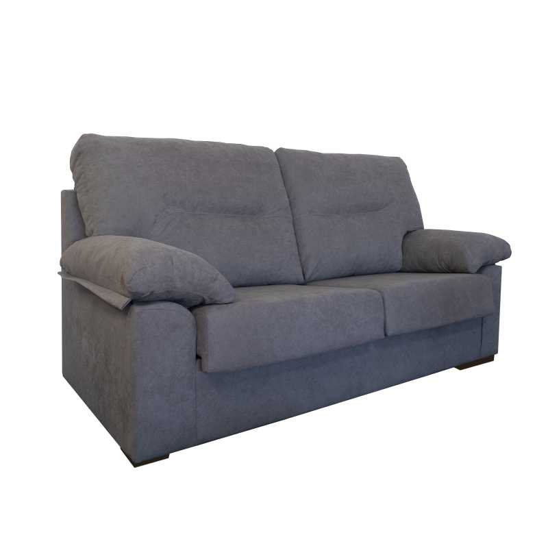 Sofa marcos (color: gris - plazas sofás: 3 plazas)