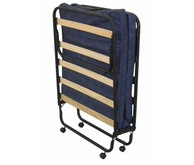 Cama plegable reti con colchón de espuma + somier | tamaño - 80 x 190 cm