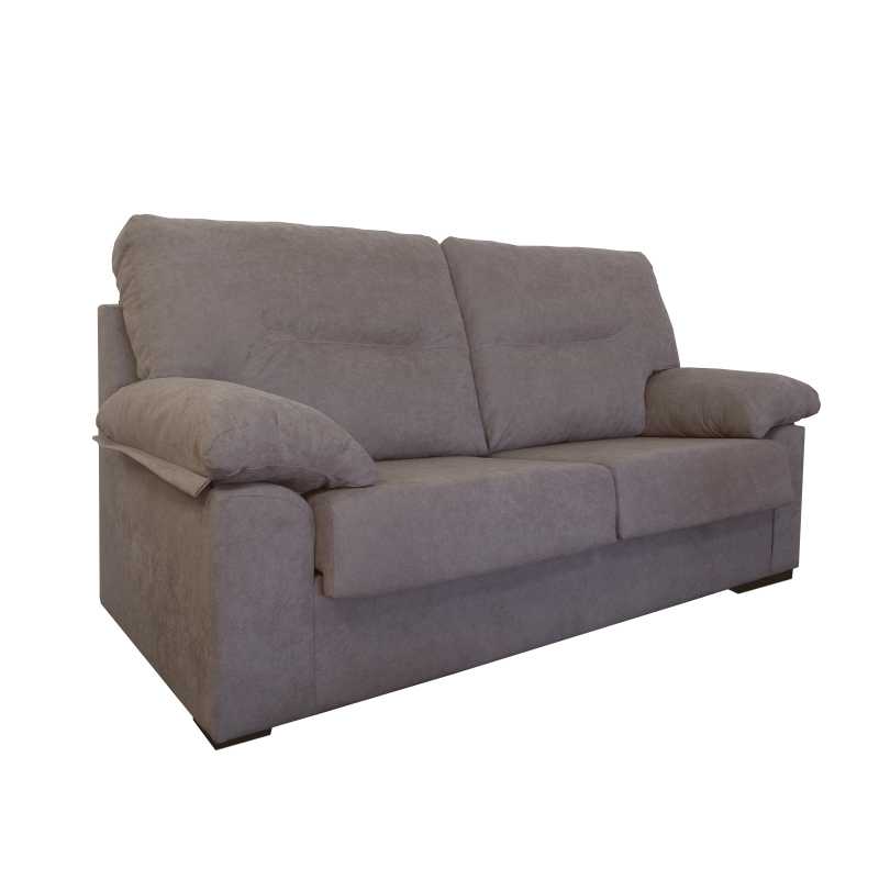 Sofa marcos (color: moka - plazas sofás: 3 plazas)