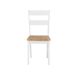 Beliani Silla de comedor GEORGIA Beliani Silla de comedor GEORGIA Blanco