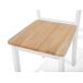 Beliani Silla de comedor GEORGIA Beliani Silla de comedor GEORGIA Blanco