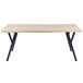 Beliani Mesa de comedor ALTON Beliani Mesa de comedor ALTON Marrón