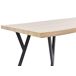 Beliani Mesa de comedor ALTON Beliani Mesa de comedor ALTON Marrón