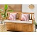 Beliani Cojín de jardín CAMPEI 45x45 Beliani Cojín de jardín CAMPEI 45x45 Rosa Talco