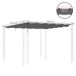 Cubierta para Pérgola Tela Poliéster Outsunny 250x350 Cubierta para Pérgola Tela Poliéster Outsunny 250x350 Gris