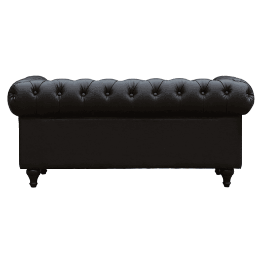 Canapé fixo Chesterfield Aliza - 157 x 82 x 70 cm - 2 lugares - Marron Canapé fixo Chesterfield Aliza - 157 x 82 x 70 cm - 2 lugares - Marron
