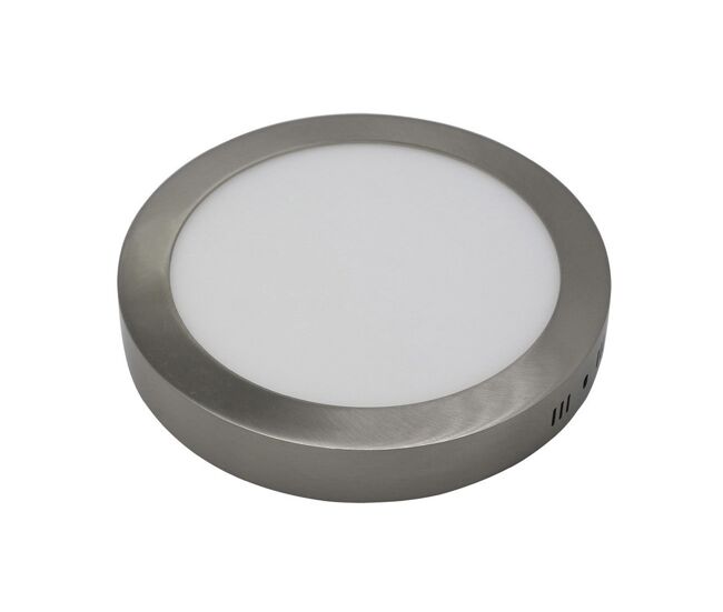 Downlight aluminio color niquel serie diorita 22cm